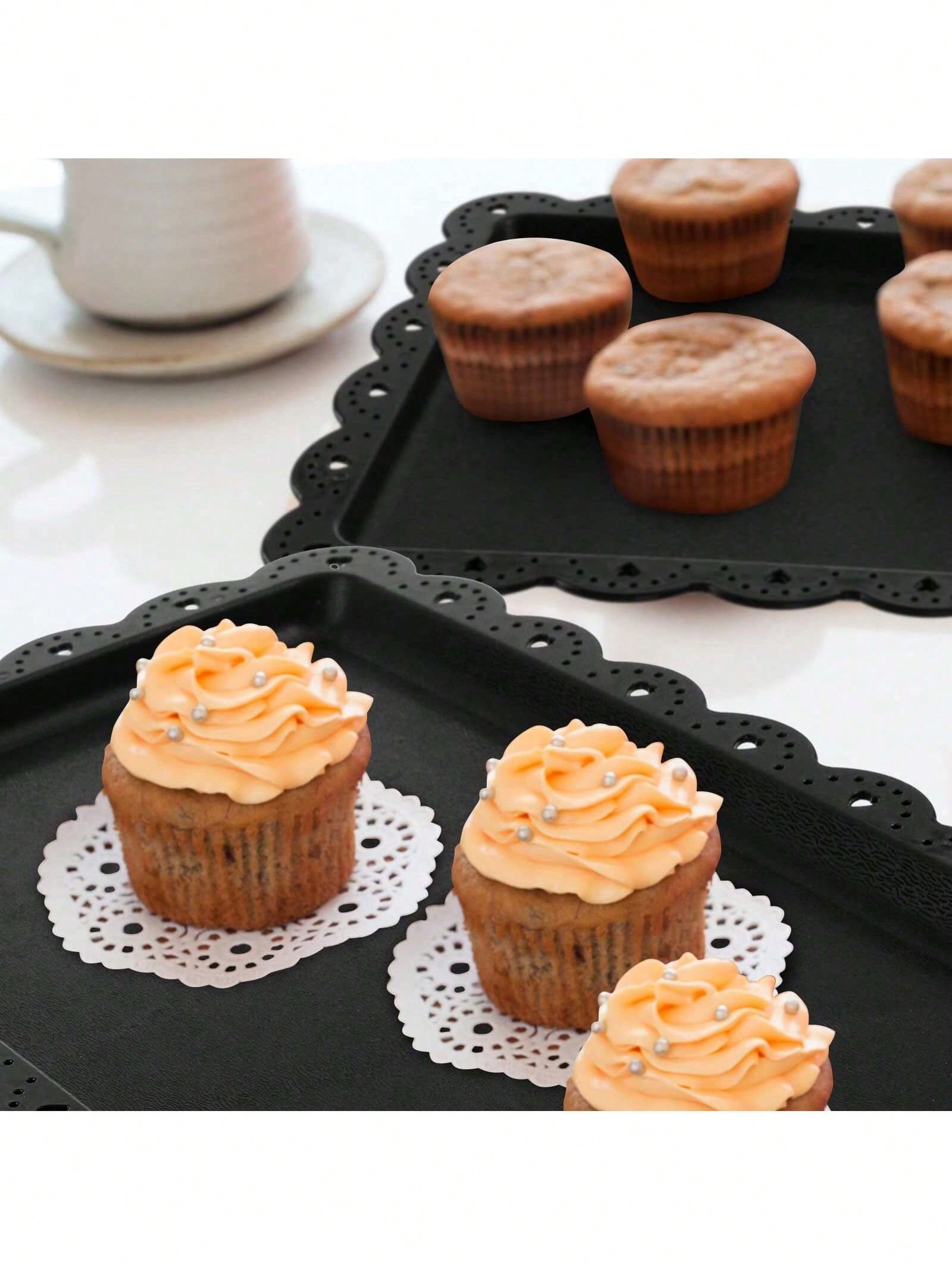 Elegancki, różowy zestaw plast – Cupcake Stand Tier recenzja i cena
