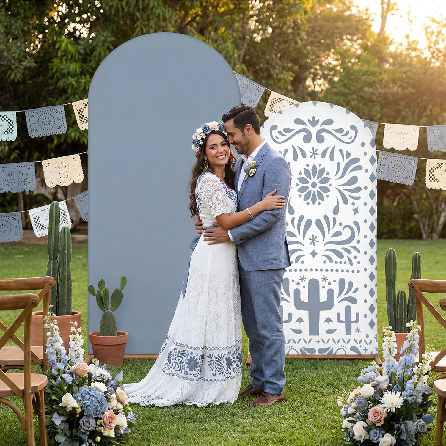 Niestandardowe dwustronne tło  – Dessert Table Backdrop recenzja i cena