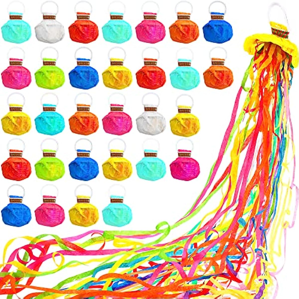 10Pcs Poppers Hand Throw Strea – Confetti Cannon Tube recenzja i cena