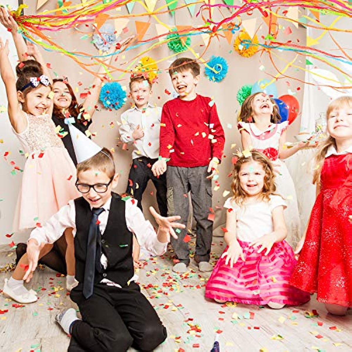 10Pcs Poppers Hand Throw Strea – Confetti Cannon Tube recenzja i cena