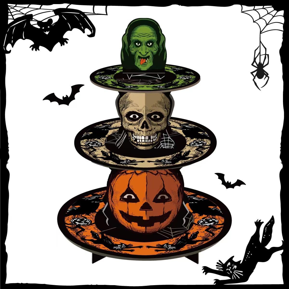 Stojak na babeczki na Hallowee – Cupcake Stand Tier recenzja i cena