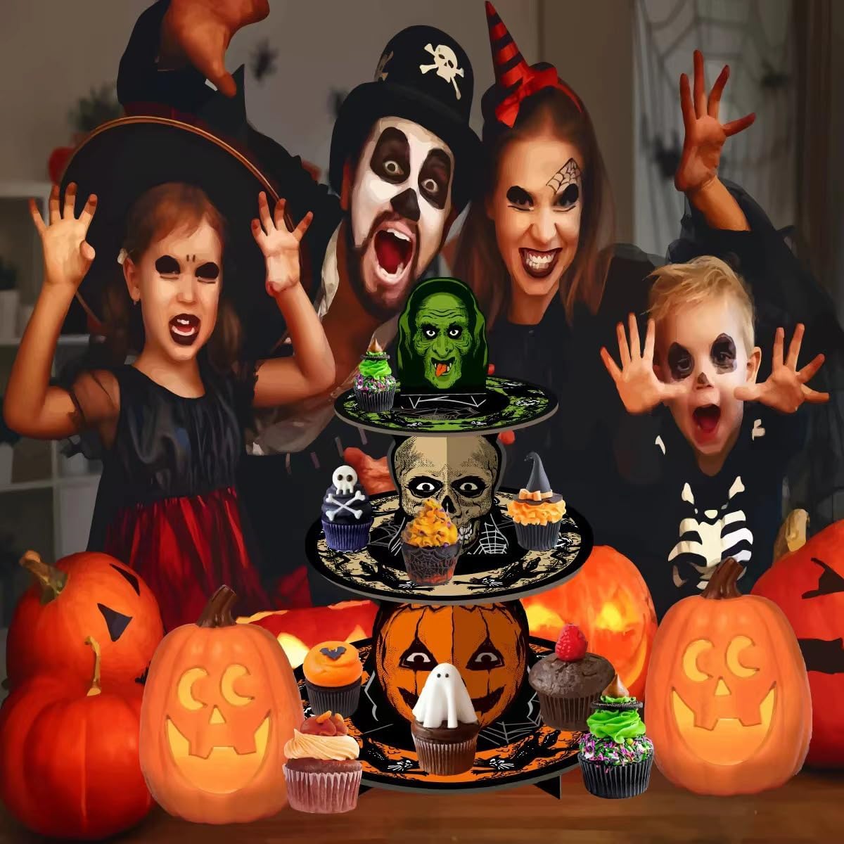 Stojak na babeczki na Hallowee – Cupcake Stand Tier recenzja i cena
