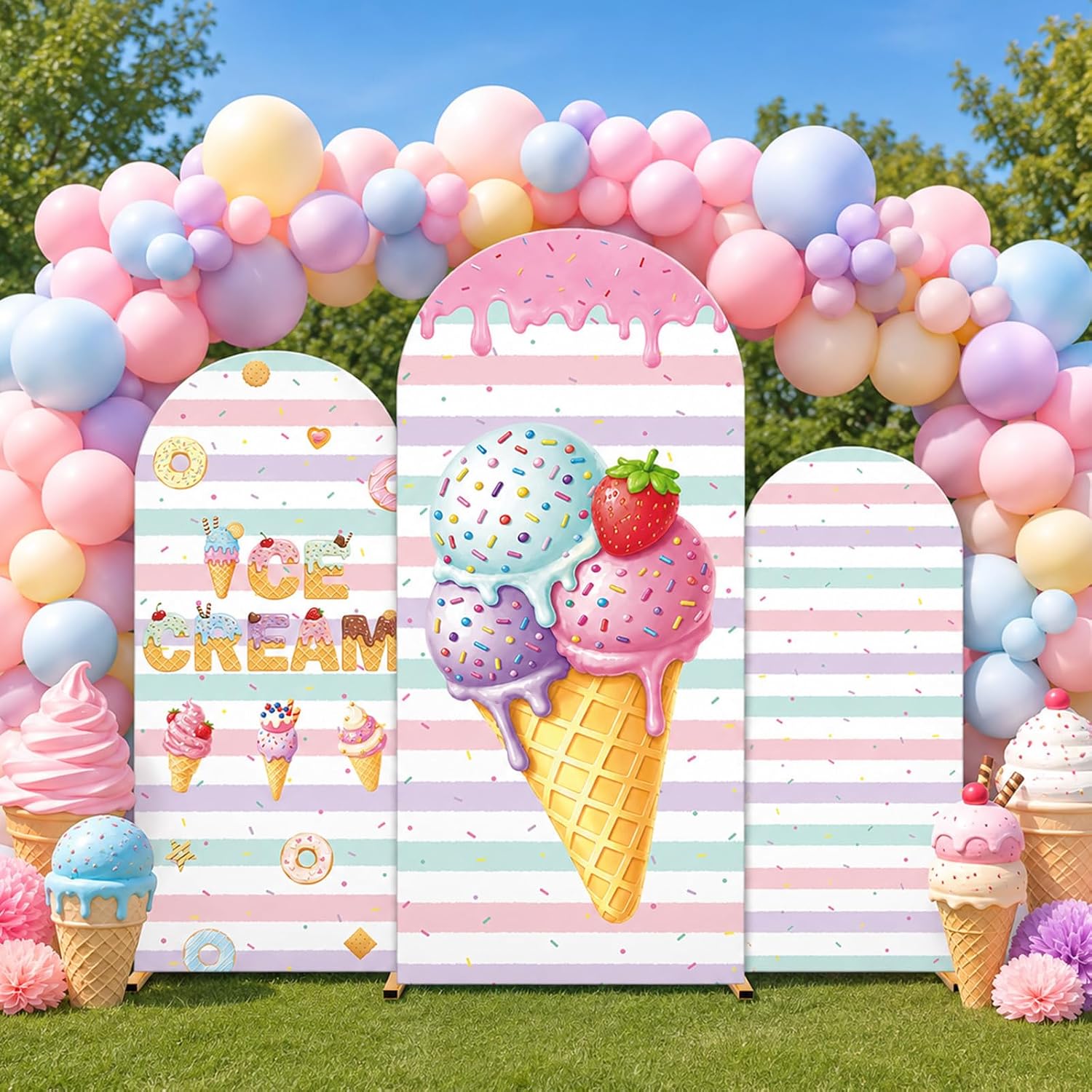 Personalizowany, dwustronny, w – Dessert Table Backdrop recenzja i cena