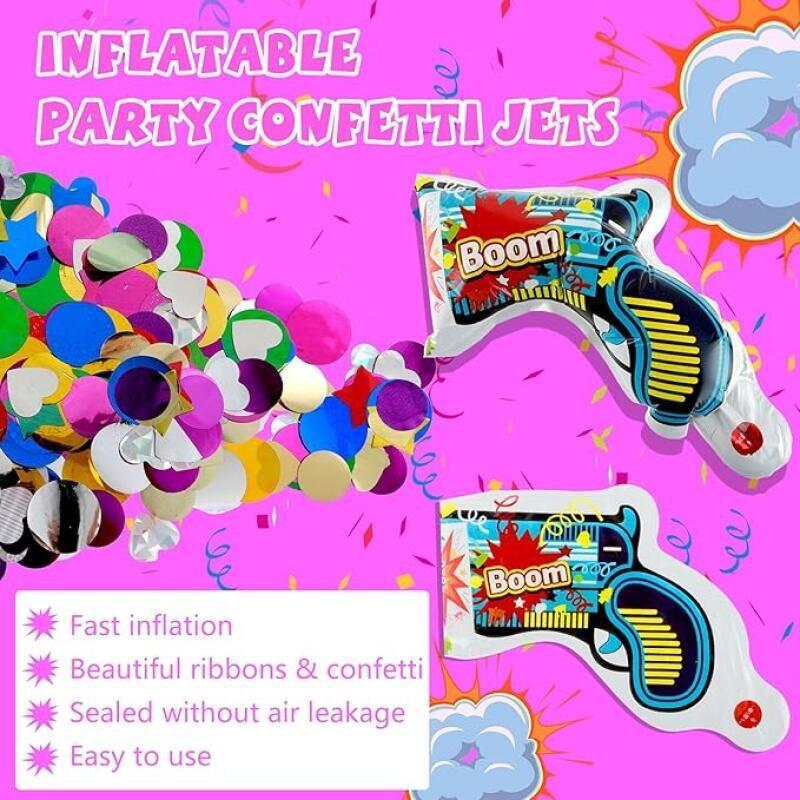 10 szt. Nadmuchiwanych konfett – Confetti Cannon Tube recenzja i cena