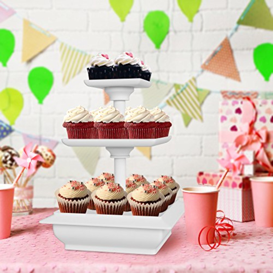 3-poziomowy stojak na babeczki – Cupcake Stand Tier recenzja i cena