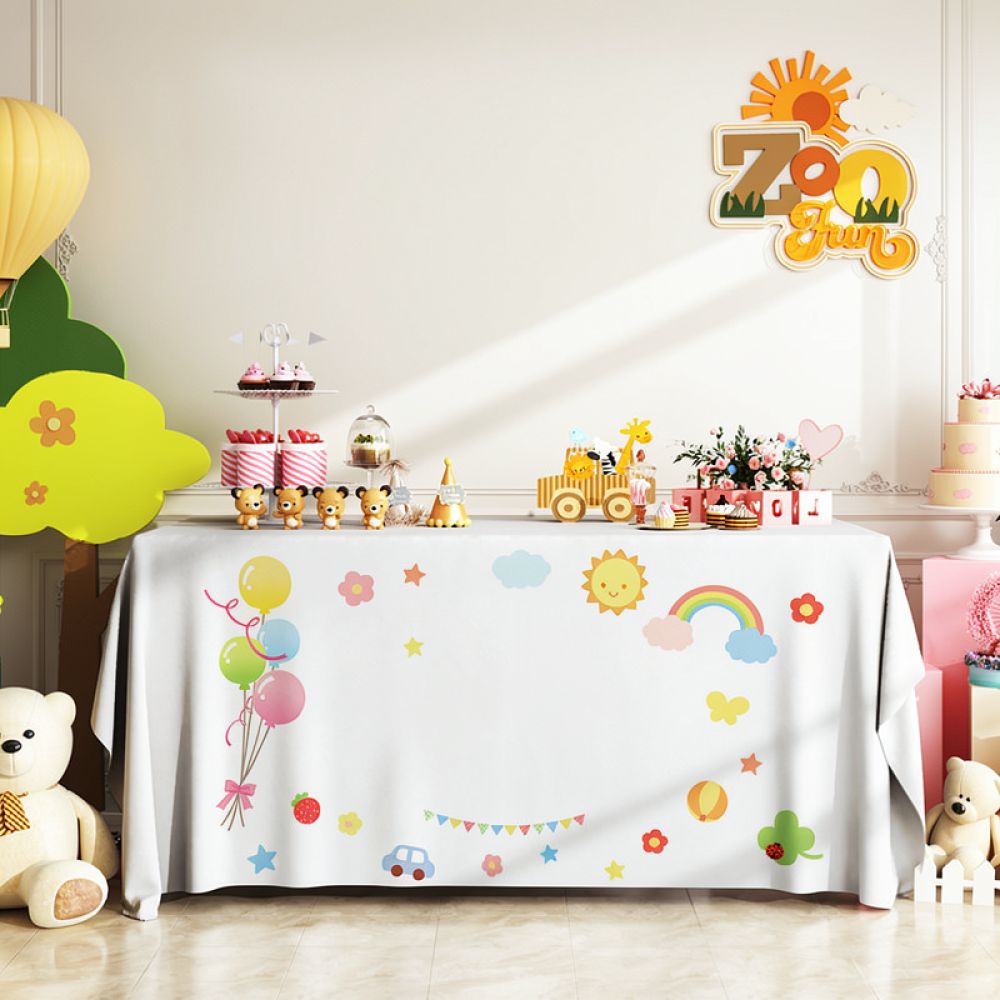 Świąteczna obrusowa dekoracja  – Dessert Table Backdrop recenzja i cena